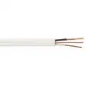 25 ft. Solid Nonmetallic Building Cable; Conductors: 2 with Ground, 14 AWG Wire Size, White