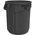 Utility Container,20 Gal.,Blk