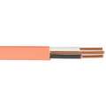 25 ft. Solid Nonmetallic Building Cable; Conductors: 2 with Ground, 10 AWG Wire Size, Orange