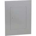 Square D Panelboard Cover: 26 in Lg, 1D687, 1, Door, Non-Vented, 18 Spaces, 125 A Amps, Steel, 20 in Wd