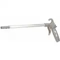 Guardair Air Gun: Pistol-Grip Grip, Aluminum, 1/4 in NPT Female, 1 Nozzle(s), Venturi, Aluminum, NPT