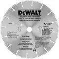 Dewalt DW3330 7-1/4" Steel Metal Cutting Circular Saw Blade, Number of Teeth: 144