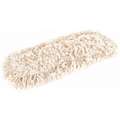 Tough Guy Dust Mop: Cotton, 60 in L, Launderable, 5 in Dp, Cut End