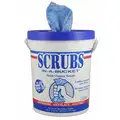 Scrubs Citrus Fragrance Hand Cleaning Towels, 10" x 12", 72 Wipes per Container, 1 EA