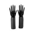 Glove Attachment, 14" L x 5-3/4" W x 3-1/2" H, For Use With Boot Dryer, Black, 1 PR