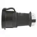 Hubbell Wiring Device-Kellems 20 Amp Industrial Grade Watertight Locking Connector, L7-20R NEMA Configuration, Black/White