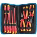 Jonard Tools Insulated Tool Kit: 11 Pieces, Electrical and Teleco mm Tools/Pliers/Screwdrivers