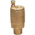 150 psi Automatic Air Vent Valve, Brass, 3/4" Inlet