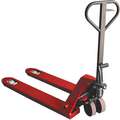 Specialty Hand and Foot Lever Manual Pallet Jack, 5500 lb. Load Capacity, Fork Size: 6-1/4"W x 48"L,