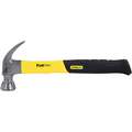 High Carbon Steel Curved Claw Hammer, 16.0 Head Weight (Oz.), Smooth, 1 3/16" Face Dia. (In.)