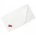 Microfiber Cloth, 12-1/2" x 14", White, PK 50
