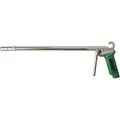 Speedaire Air Gun: Pistol-Grip Grip, Aluminum, 1/4 in NPT Female, 1 Nozzle(s), Safety, Aluminum, NPT