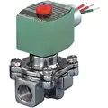 Air and Fuel Gas Solenoid Valve: 3/4 in Pipe Size, 50 psi Max. Op Pressure Differential Water