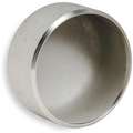 304L Stainless Steel Cap, 4" Pipe Size - Pipe Fitting, Schedule 10 Fitting Schedule/Class