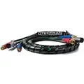 Tectran 3 in 1 ABS Air and Power Cord Assembly 12 ft., Metal Plugs, Rubber Air Lines