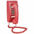 Office/Health Care Telephone, Red, Voicemail No