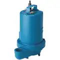 Effluent Pump: 1, No Switch Included, 100 ft Max. Head, 3/4 in Max. Dia Solids, 220V AC