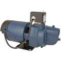 3/4 hp HP, Shallow Well Jet Pump, 115/230 VAC, Ejector Included Yes