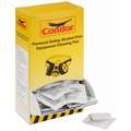 Condor Respirator Wipes, Non-Alcohol, Size 8" x 5", Includes (100) Pre-Packaged Wipes, PK 100