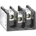 Square D Power Distribution Block, 175 Max. Amps, Number of Poles: 3, Primary Wire Range (AWG): 14 to 2/0 AWG