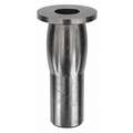 Steel Slotted Body Rivet Nut 1.234" L, 1/4"-20 Dia./Thread Size, 25 PK