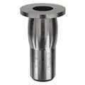 Steel Slotted Body Rivet Nut 25.40mm L, M6-1.00 Dia./Thread Size, 10 PK