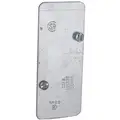 Raco Galvanized Steel Electrical Box Cover, Box Type: Square, Number of Gangs: 1, 1-1/2" Width