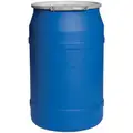 Transport Drum: HDPE, 55 gal, Lever Lock Ring, Unlined/No Interior Coating, Metal