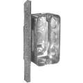 Raco Electrical Box, Galvanized Steel, 1-7/8" Nominal Depth, 2" Nominal Width, 4" Nominal Length