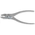 Slip Joint Plier: 1" Max Jaw Opening, 6-5/8"Overall Lg, 1-3/4" Jaw Lg, Includes Wire Cutter