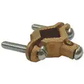 Raco Grounding Connector: Bronze, 10 AWG SOL to 2 AWG STR Grounding Wire Size, 1 Grounding Wires, 2504