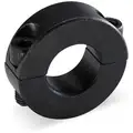 Black Oxide Steel Shaft Collar, Clamp Collar Style, Standard Dimension Type, 1-7/16" Bore Dia.
