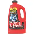 Drano Drain Opener, 80 oz. Jug, Unscented Gel, Ready To Use, 6 PK