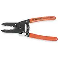 Proto Wire Stripper: Manual, 20 AWG to 10 AWG, 20 to 10 AWG, 6 1/8 in Overall Lg, Cut, Std Cushion Grip