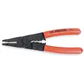 Proto Wire Stripper: Manual, 22 AWG to 10 AWG, 22 to 10 AWG, 8 1/4 in Overall Lg, Crimp/Screw Shear, J298
