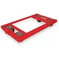 36"L x 24"W x 5-1/2"H Red General Purpose Dolly, 2000 lb. Load Capacity