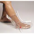 Air Splint, Plastic, Foot and Ankle, Clear, 15" Length