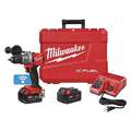 Milwaukee Cordless Hammer Drill Kit, 18 VDC, 1/2" Chuck Size, 0 to 32,000 Blows per Minute