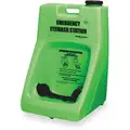 Eye Wash Station,  6.0 gal Tank Capacity,  Activates By Gravity Feed,  Stand or Cart, Wall Mounting