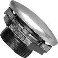 4" Aluminum and Steel Vent Cap with Base, 50 psi, 2" NPT Inlet