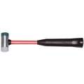 Nonmarring Plastic Soft Face Hammer, 2 lb. Head Weight, Fiberglass with Vinyl Grip Handle Material