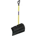 Snow Pusher, ABS Plastic Blade Material, 24-3/8" Blade Width, 12" Blade Height