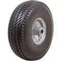 10-13/32" Light-Medium Duty Sawtooth Tread Flat-Free Wheel, 300 lb. Load Rating