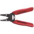 Klein Tools Wire Stripper: 6 1/4 in Overall Lg, Std Cushion Grip, Steel, 16 AWG to 8 AWG, 6 - 8 in, 11049