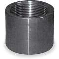 Coupling: 316 Stainless Steel, 3/8" x 3/8" Fitting Pipe Size, Female NPT x Female NPT, Class 150