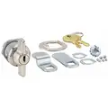 Compx Fort Different-Keyed Wing Handle Keyed Cam Lock, For Door Thickness (In.): 9/16