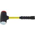 Nupla Dead Blow Hammer, 32 oz. Head Weight, Fiberglass with Nonslip Grip Handle Material
