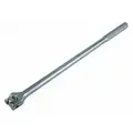 17" Steel Breaker Bar with 1/2" Drive Size and Chrome Finish