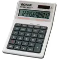 Victor Water-Resistant Calculator, 12 Display Digits, 6-1/2" Length, 4-1/4" Width, 2" Depth