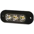 Ecco Warning Light: 6 11/32 in Lg - Vehicle Lighting, 1 1/2 in Wd - Vehicle Lighting, Green, LED